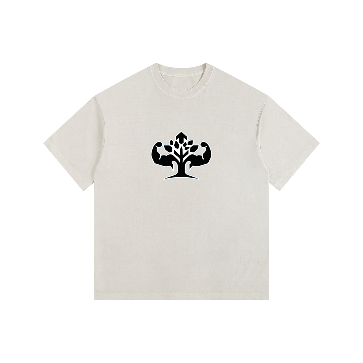 Vintage Washed Oversized Cotton T-Shirt