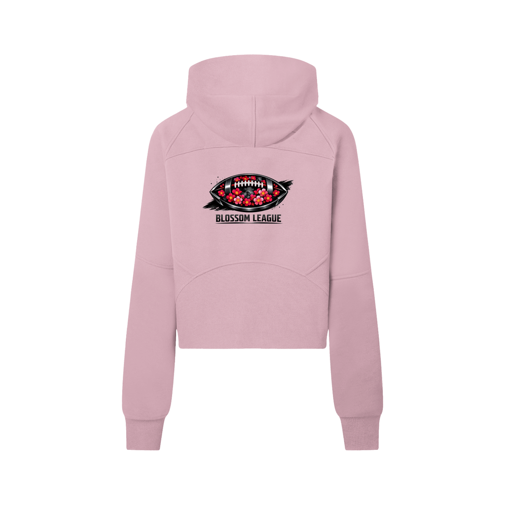 Cropped Half-Zip Hoodie [part of the blossom league collection]
