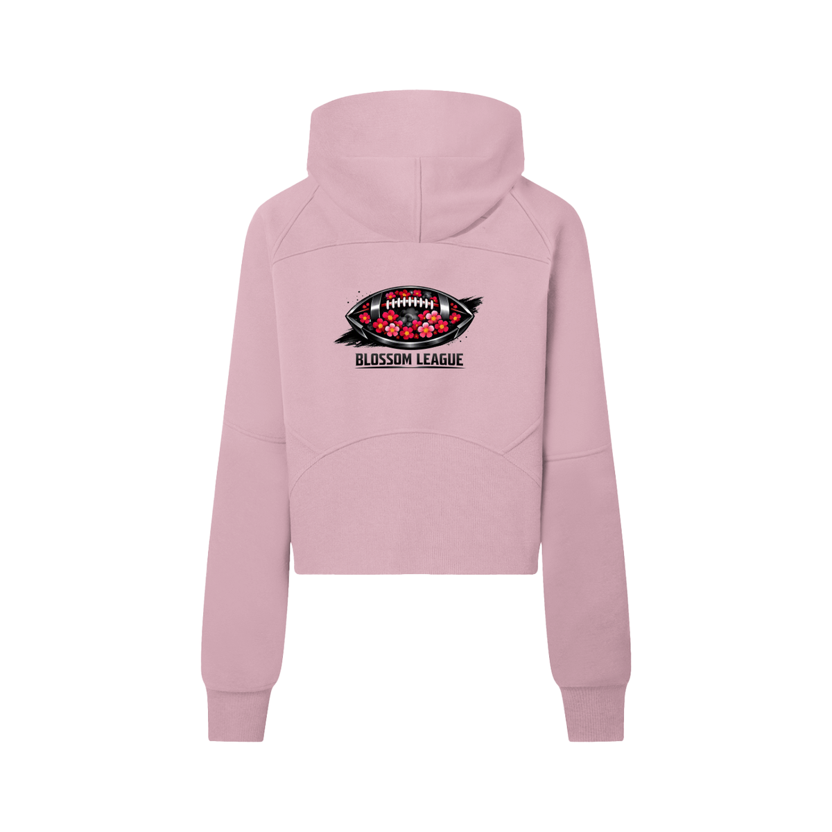 Cropped Half-Zip Hoodie [part of the blossom league collection]