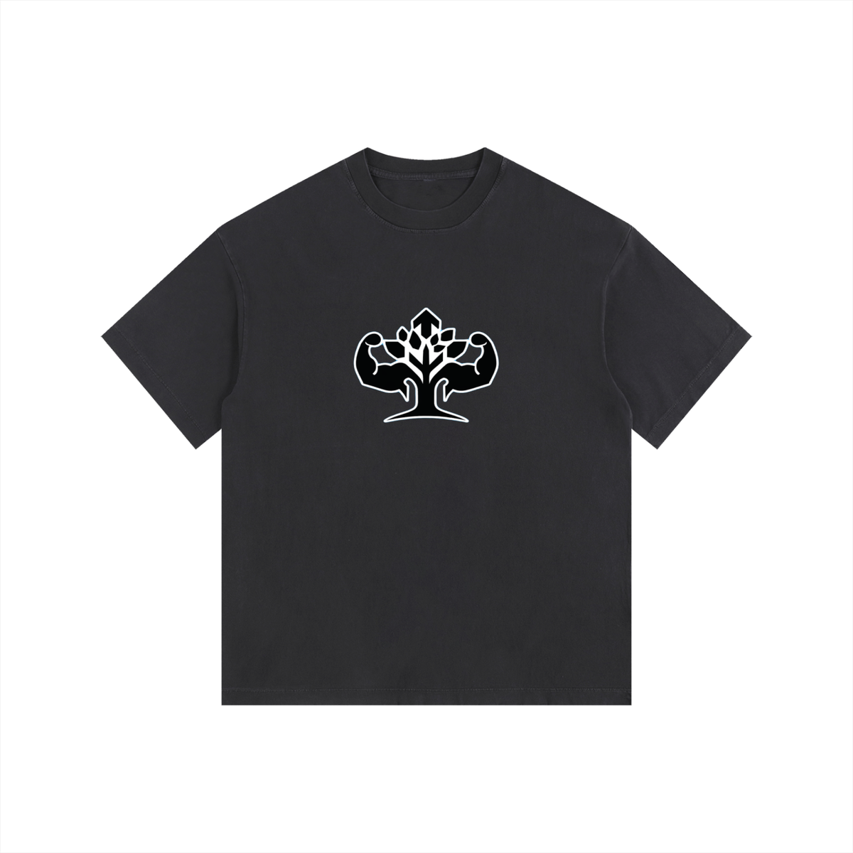 Vintage Washed Oversized Cotton T-Shirt