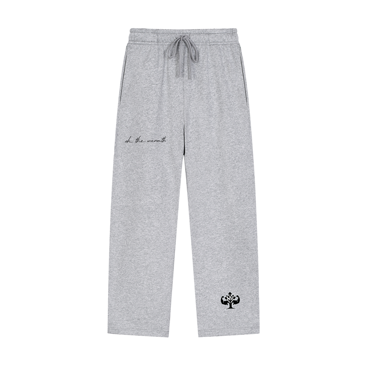 Solid Color Straight-Leg Sweatpants [part of the oh the warmth collection]