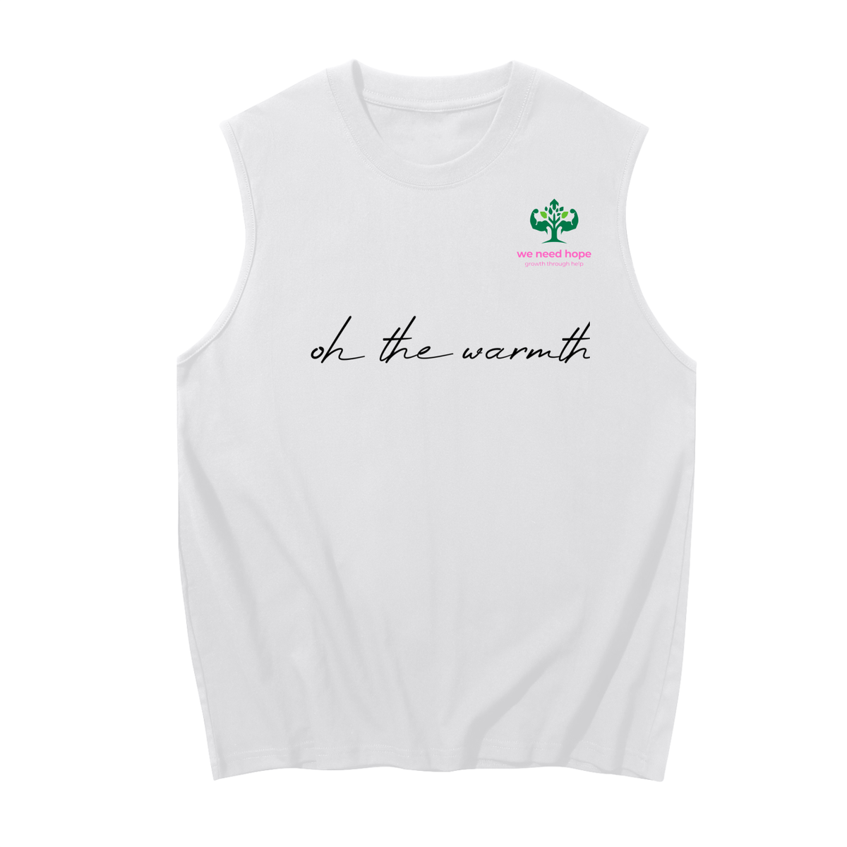Men's Sleeveless Cotton Tank Top [ Part of the oh the warmth collection]