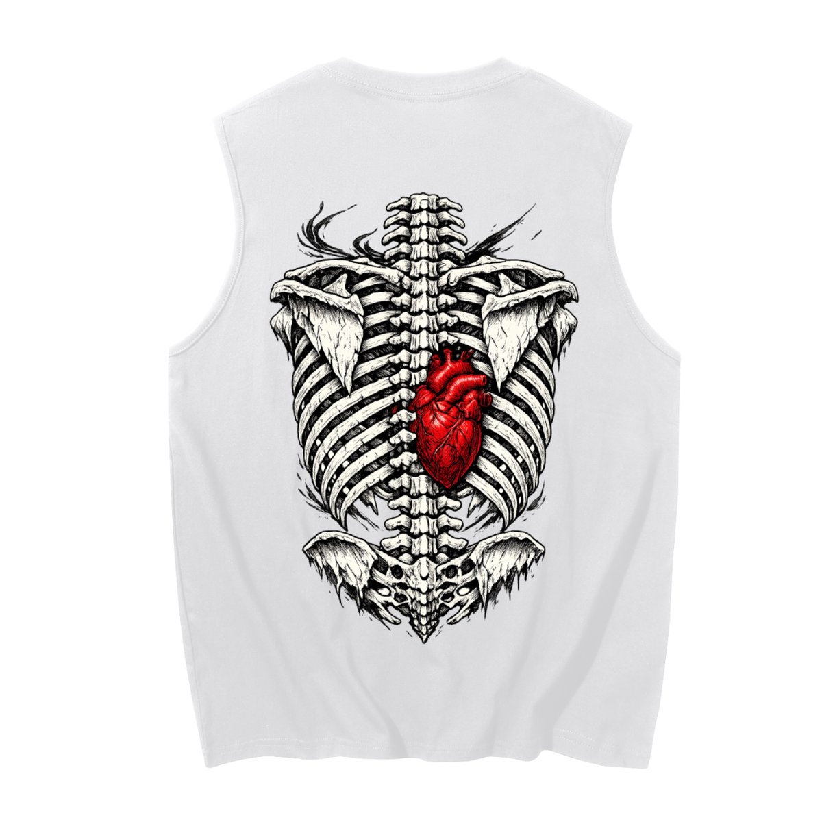 Men's Sleeveless Cotton Tank Top { Part of the oh the warmth collection]