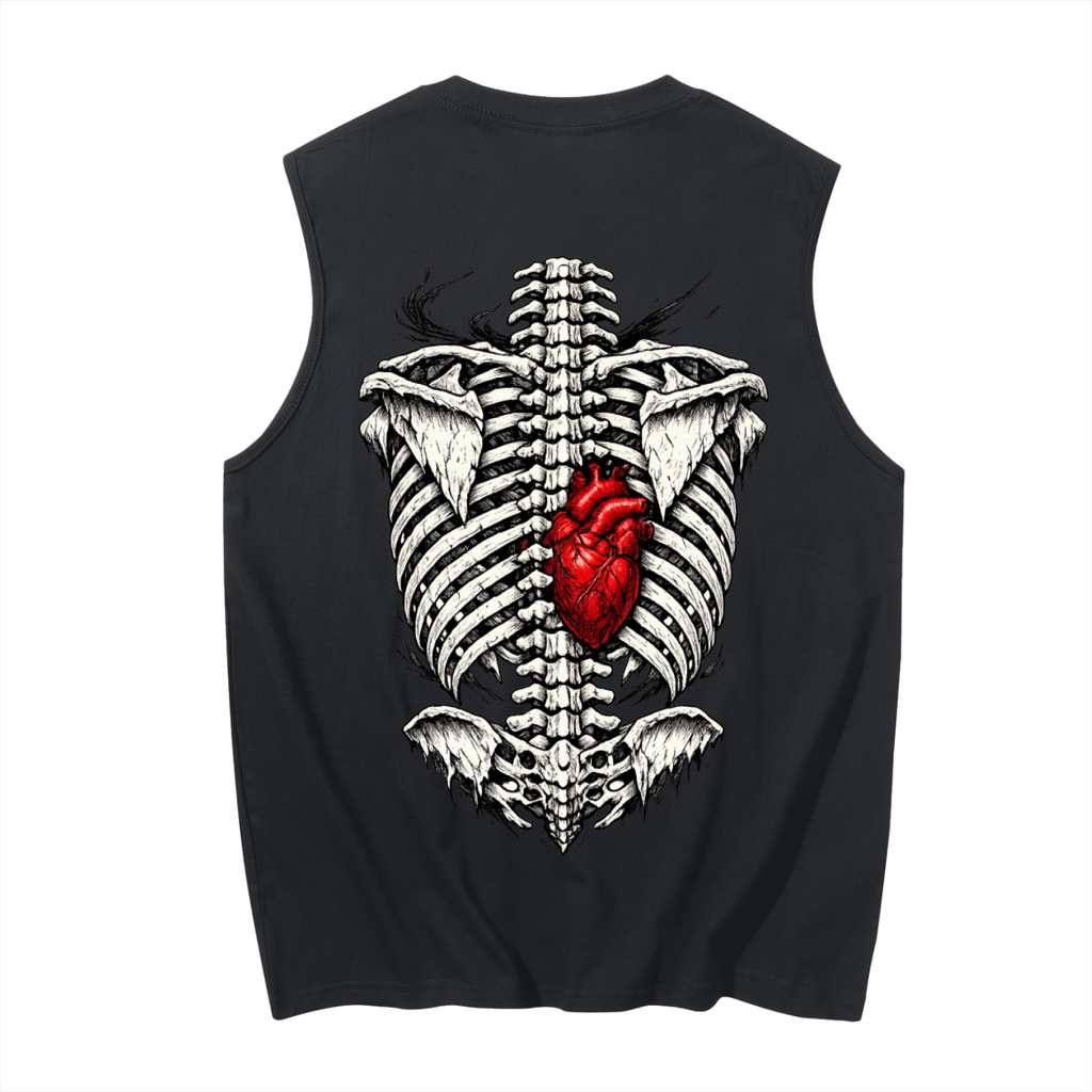 Men's Sleeveless Cotton Tank Top { Part of the oh the warmth collection]