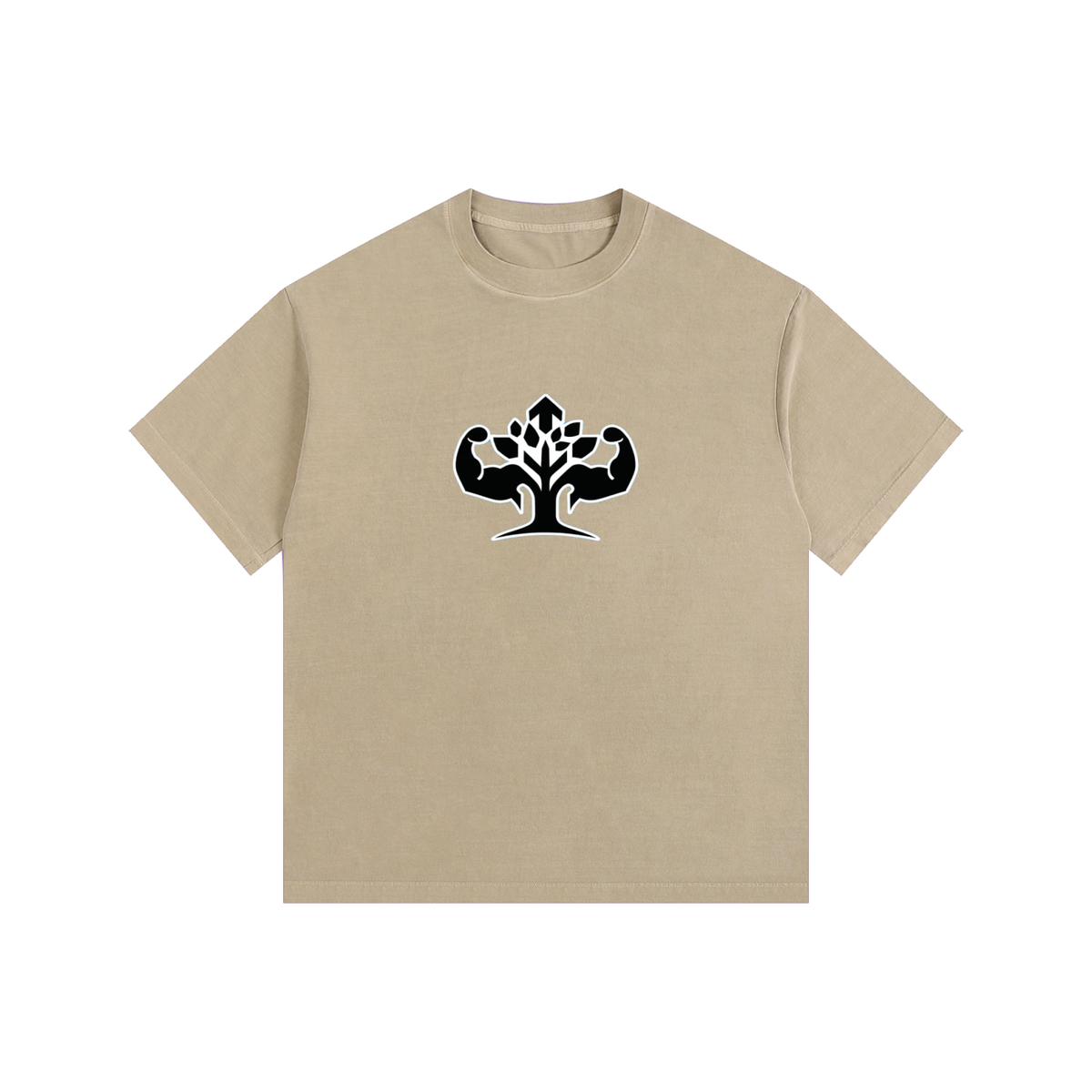 Vintage Washed Oversized Cotton T-Shirt